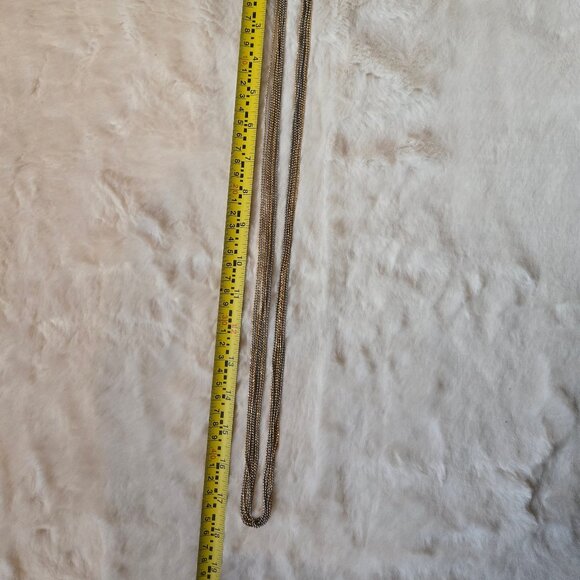 Tri color multi strand necklace - Picture 1 of 4